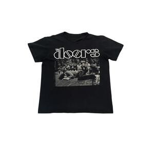Black Cotton The Doors "Collapsed" Tee Size Medium